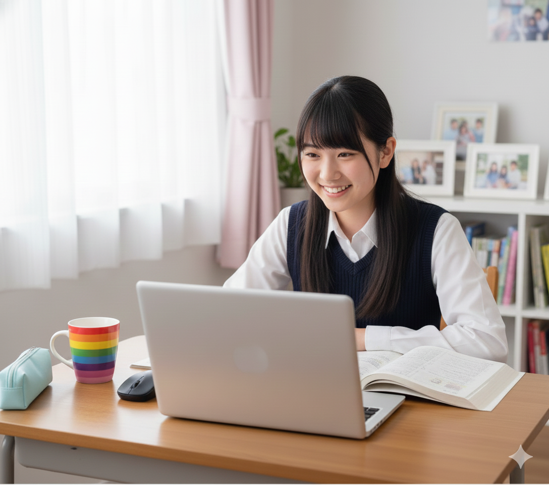 高校生向け英語指導の写真