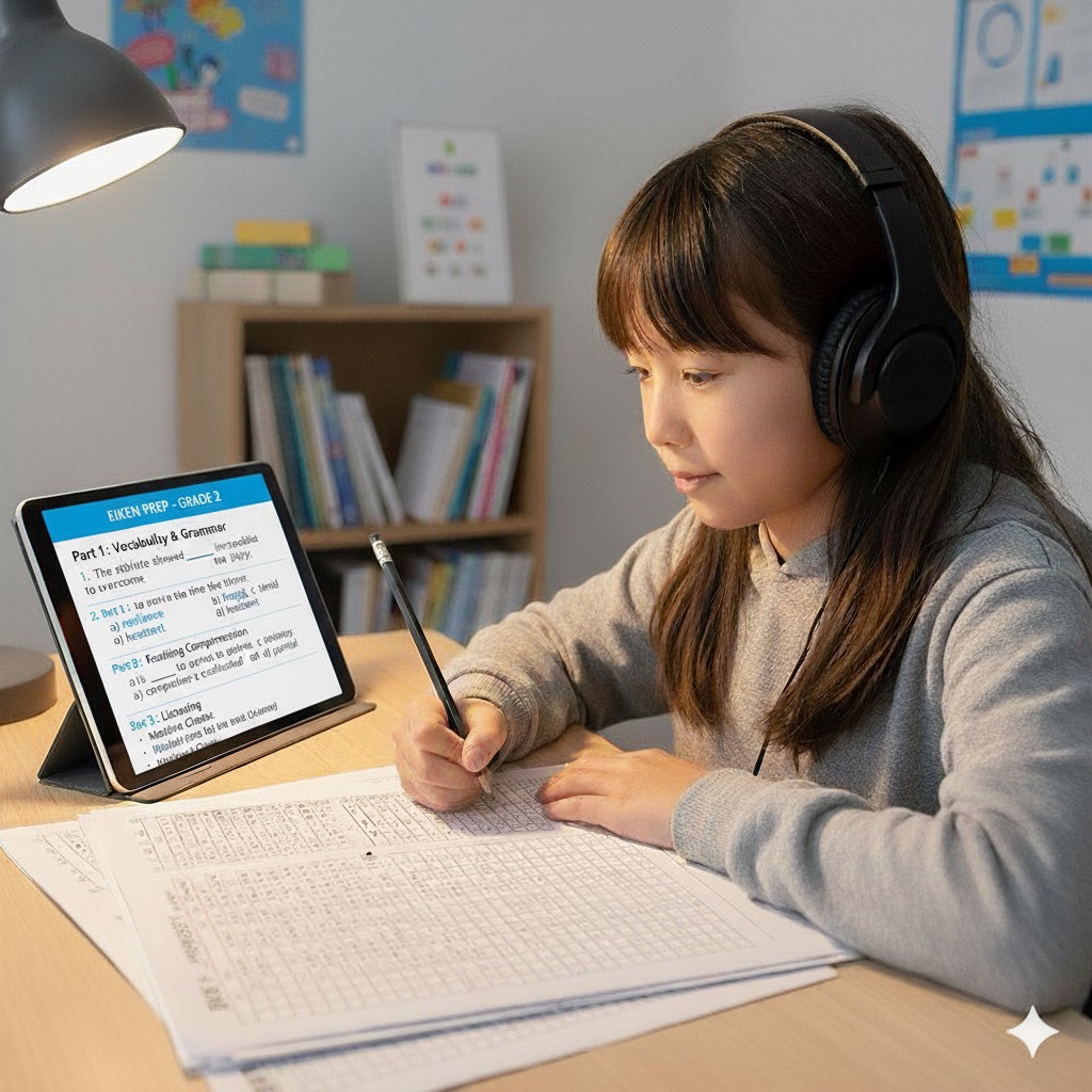 中学生向け英語指導の写真